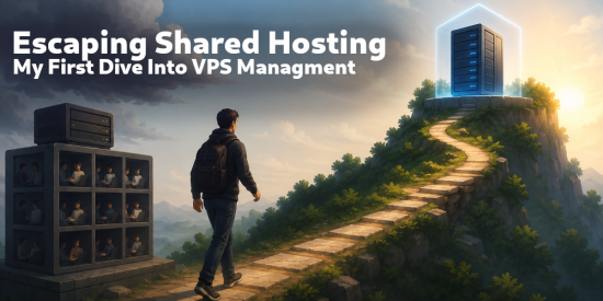 Main image for the post 'Escaping Shared Hosting: My First Dive Into VPS Managment'