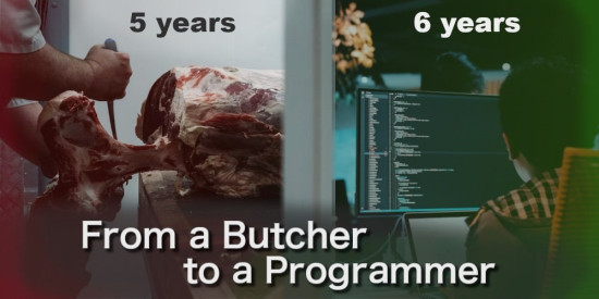 Main image for the post 'From a Butcher to a Programmer: Insight After 6 Years in the Field'