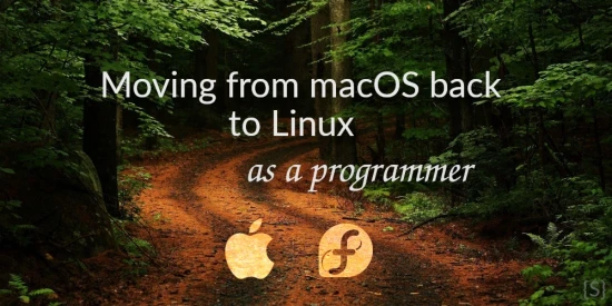 Main image for the post 'Moving from macOS back to Linux as a Programmer'